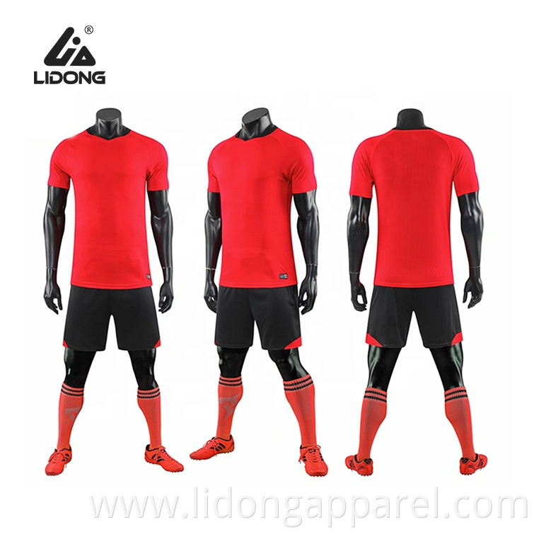 Custom New Design Cheap Sublimation Printing OEM Logos Soccer Jersey Wear For Football Club Uniform Kits